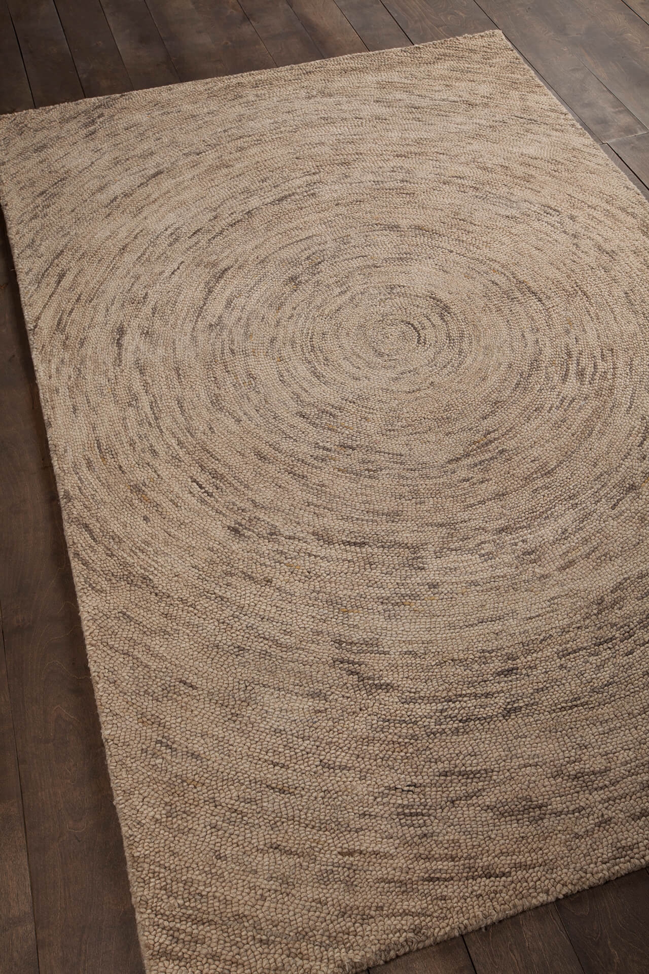 Galaxy Wool Rectangular Hand-knotted Rug, 5' x 7'6"