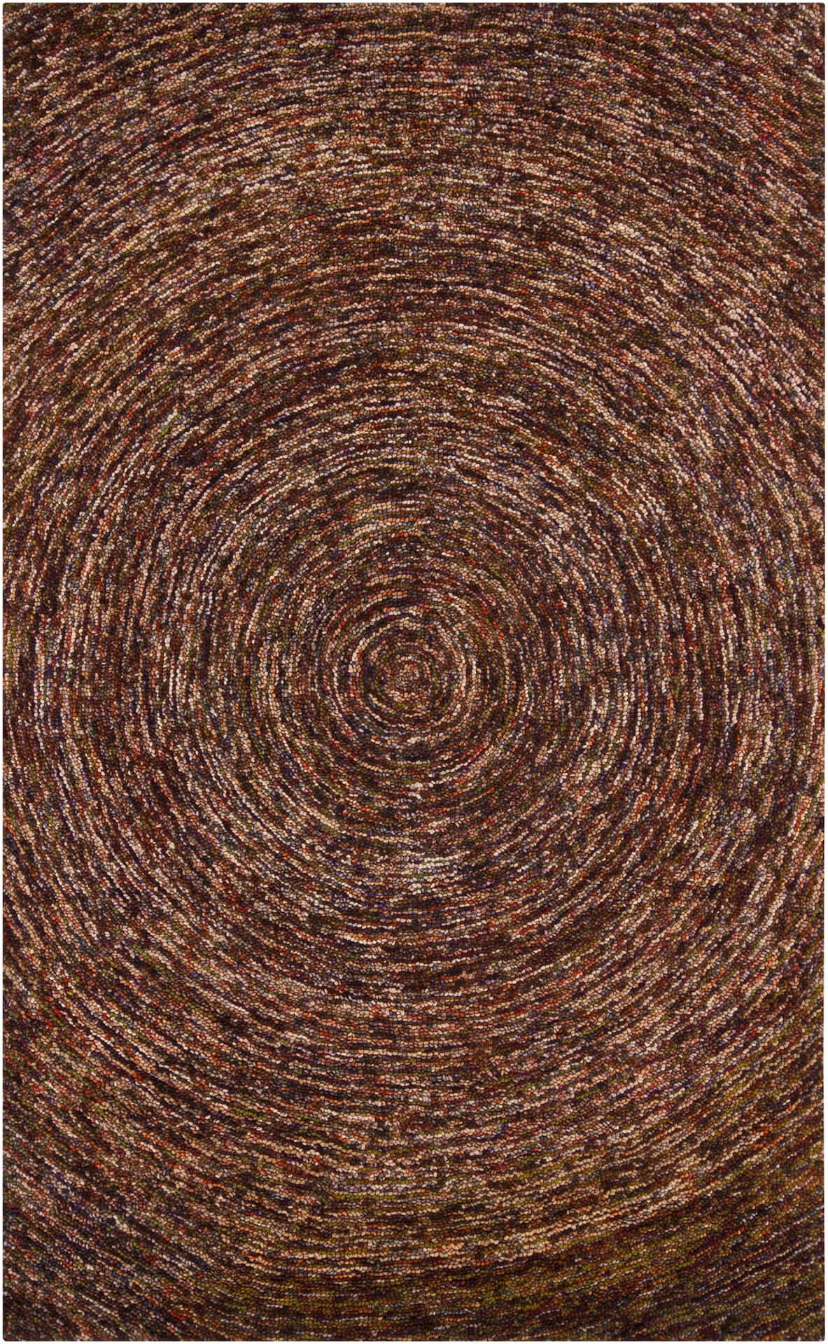 Galaxy Wool Rectangular Hand-knotted Rug, Composition 2
