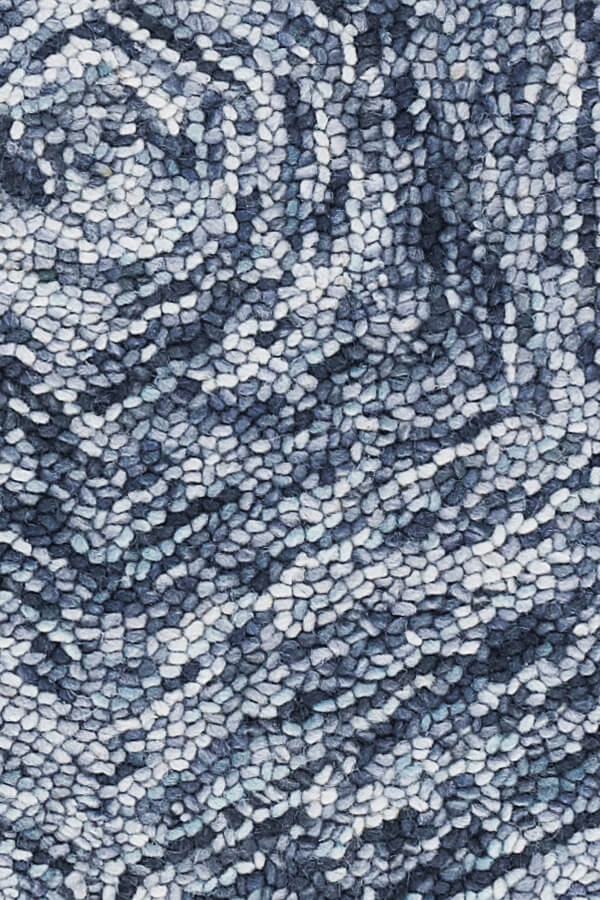 Galaxy Wool Rectangular Hand-knotted Rug, 5' x 7'6"