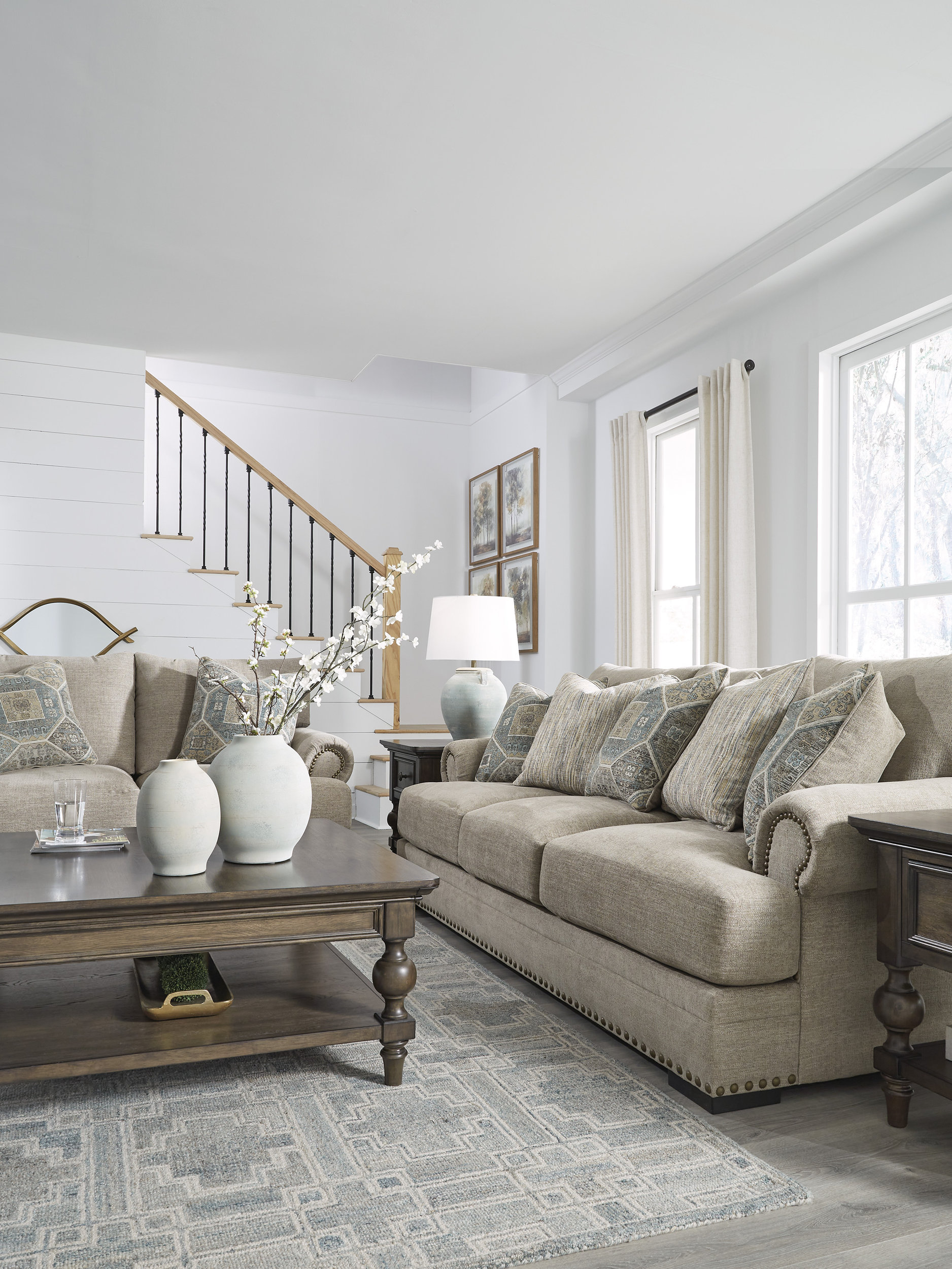Galemore Fabric Living Room Set