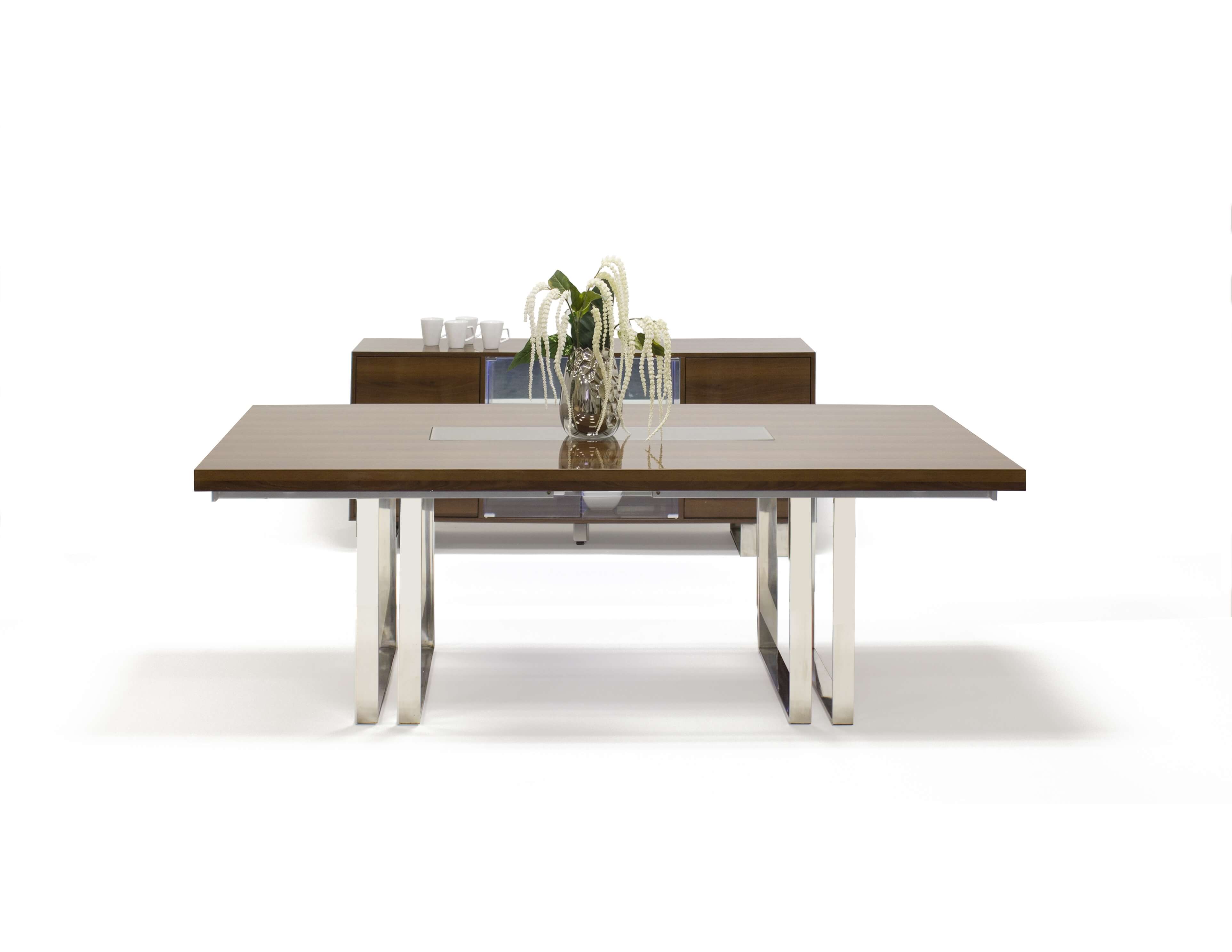 Galway Wood//Leather Dining Room Set by Sharelle Furnishings