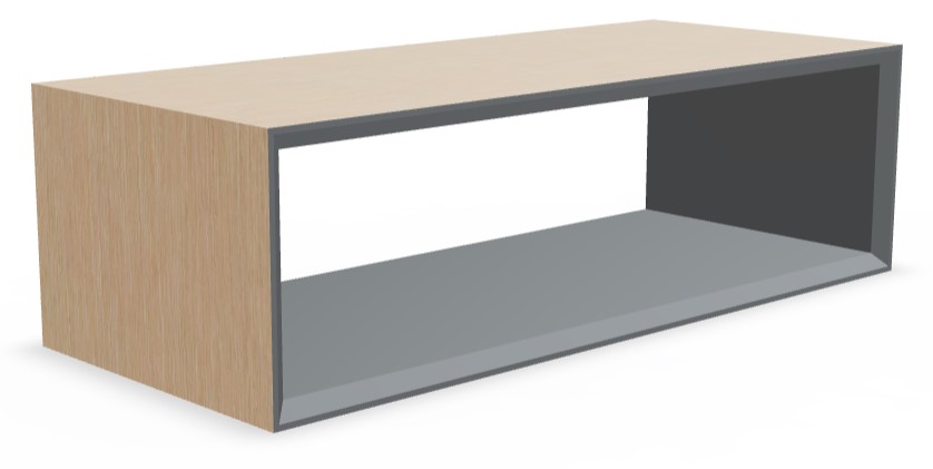 Gravity Rectangular Coffee Table