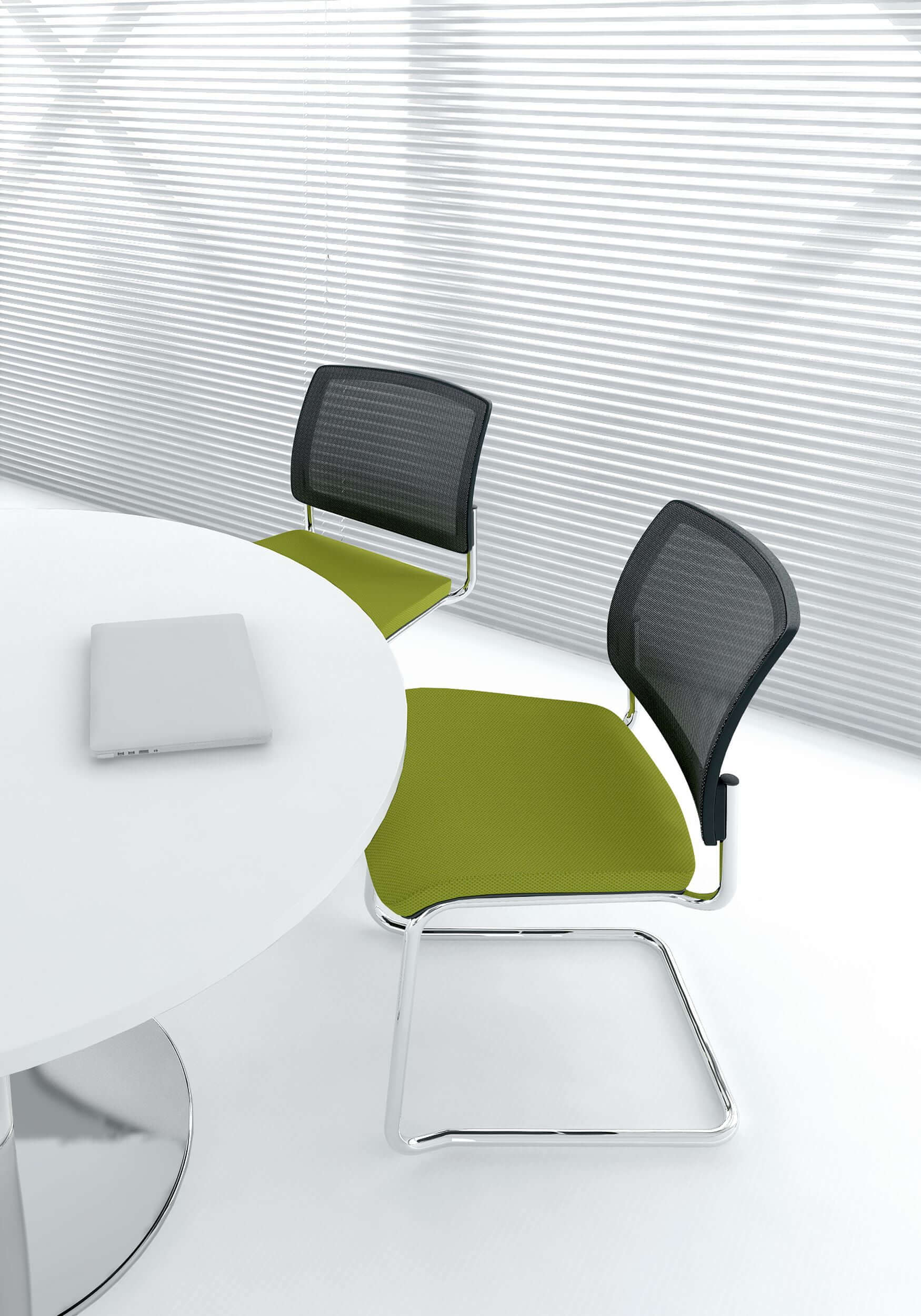 Gaya Cantilever Conference Chair w/Chrome Base