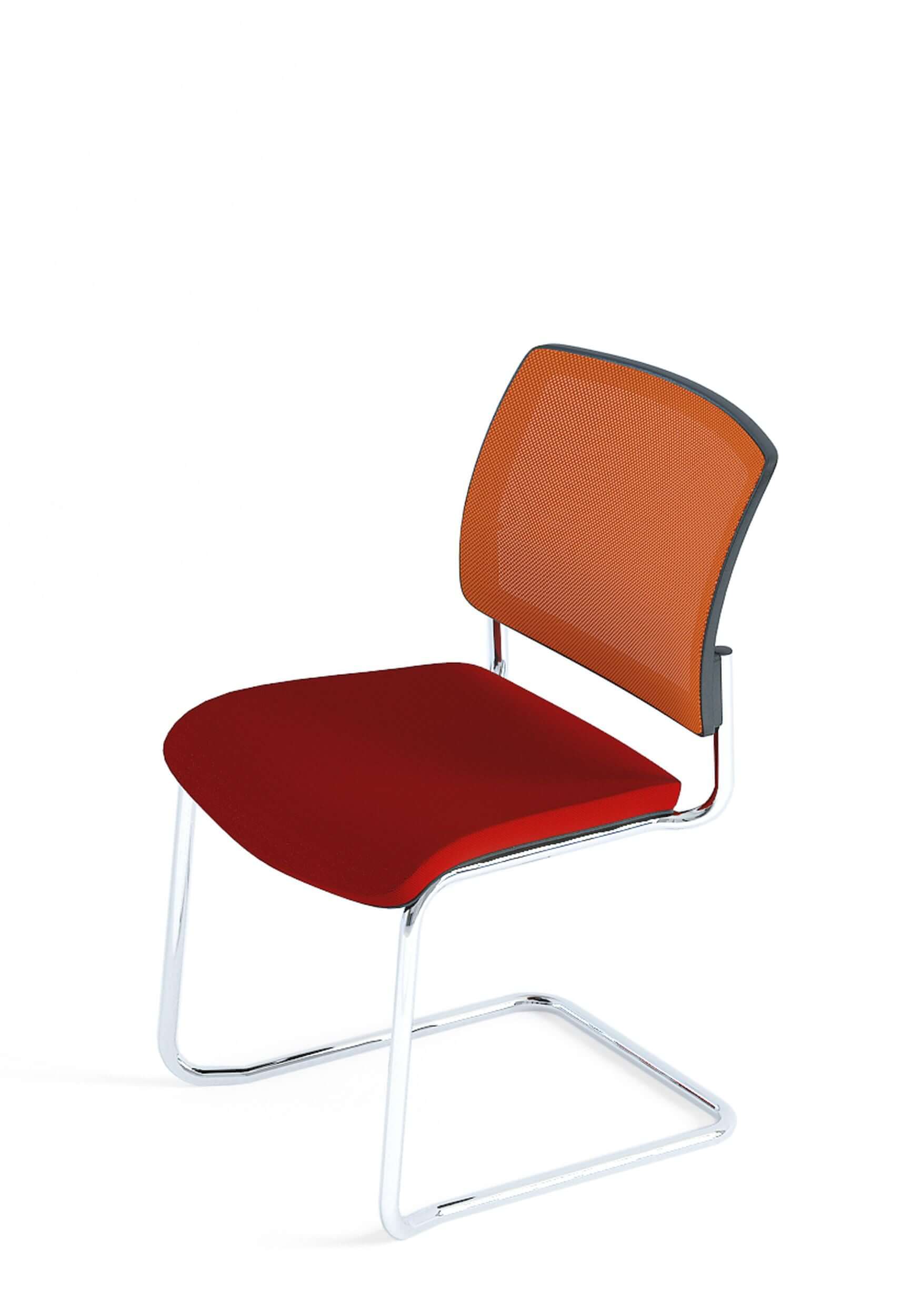 Gaya Cantilever Conference Chair w/Chrome Base