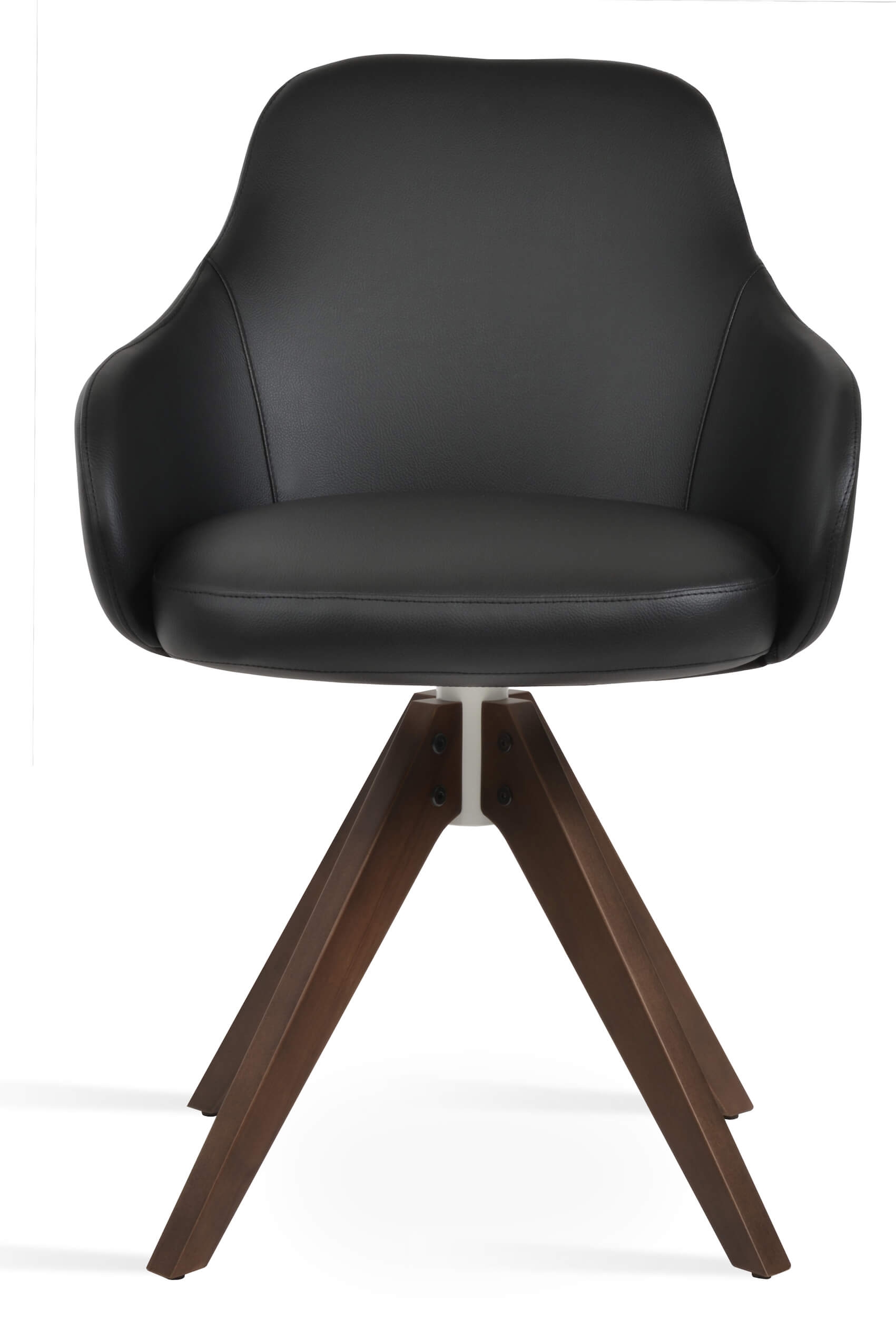 Gazel Pyramid Swivel Dining Arm Chair