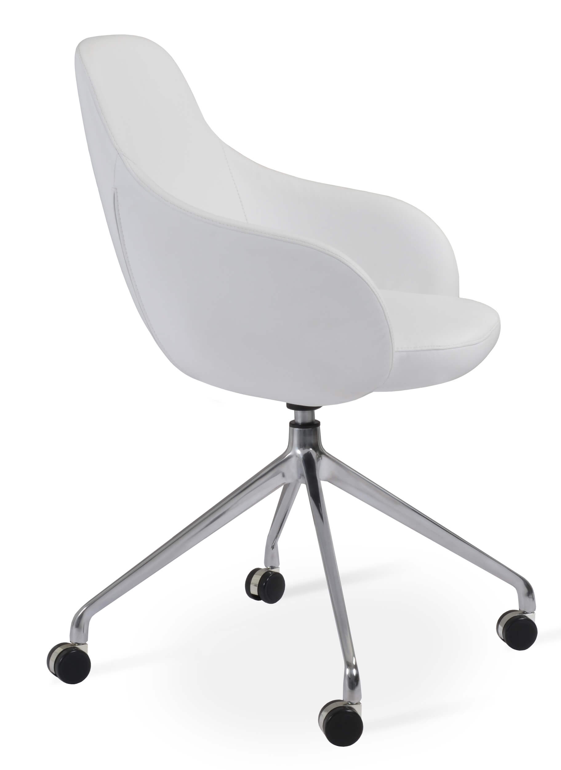 Gazel Spider Swivel Dining Arm Chair