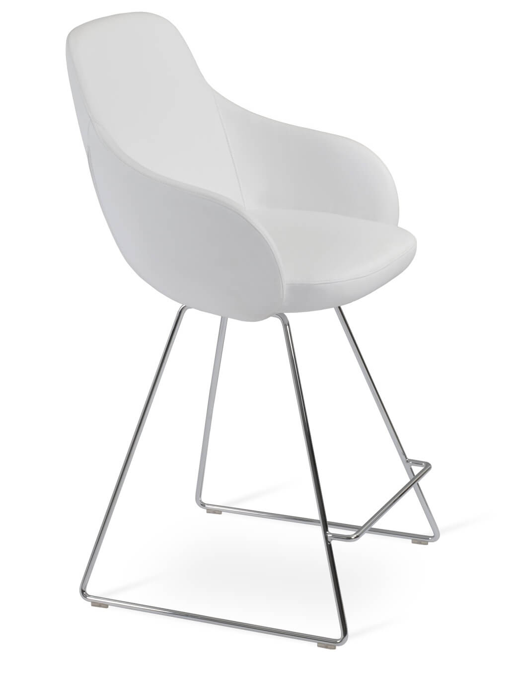Gazel Wire Arm Counter Stool