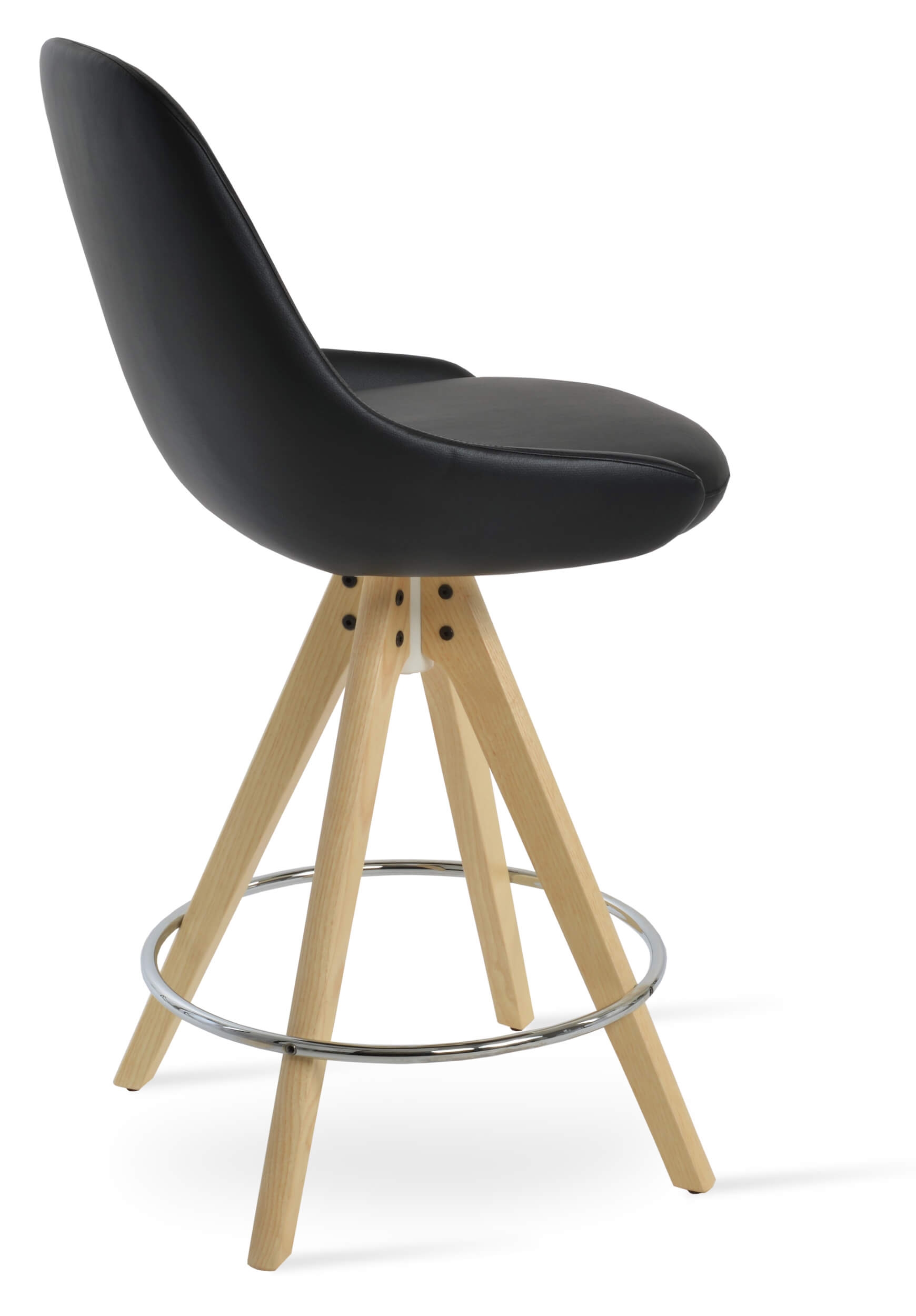 Gazel Pyramid Swivel Counter Stool