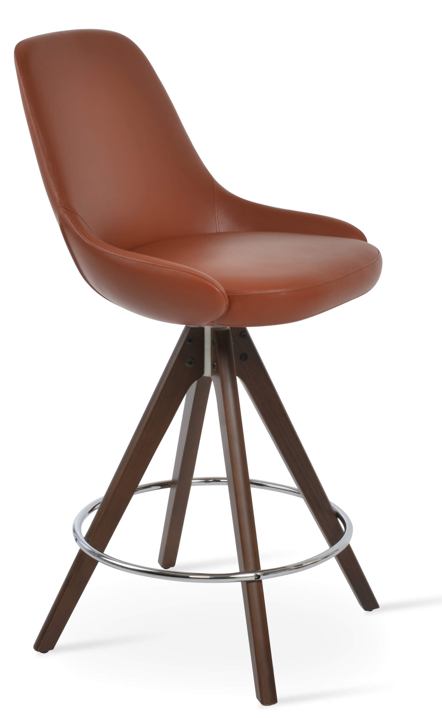Gazel Pyramid Swivel Counter Stool