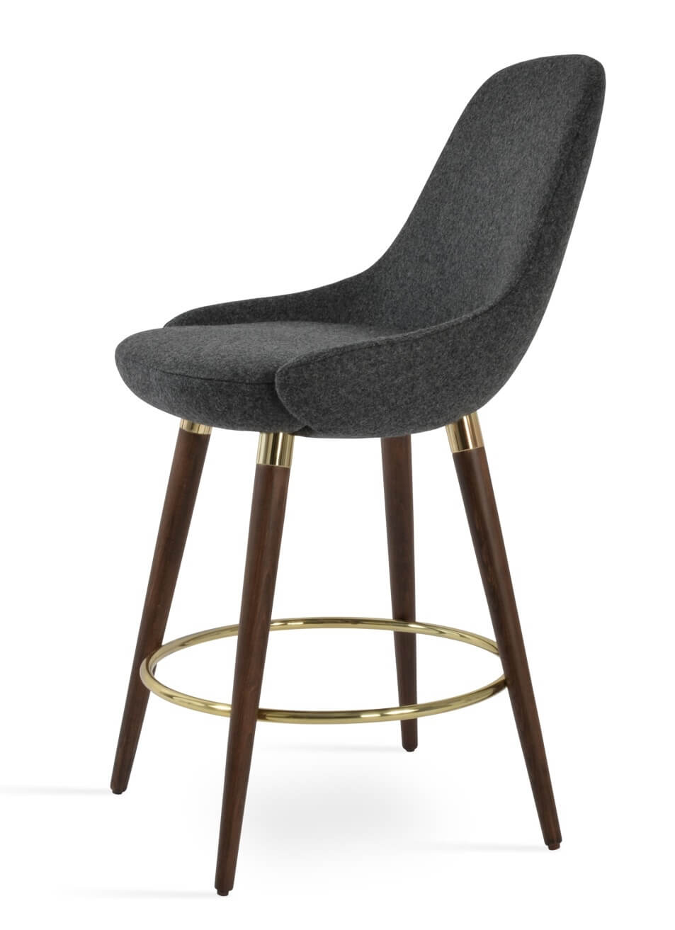 Gazel Wood Counter Stool