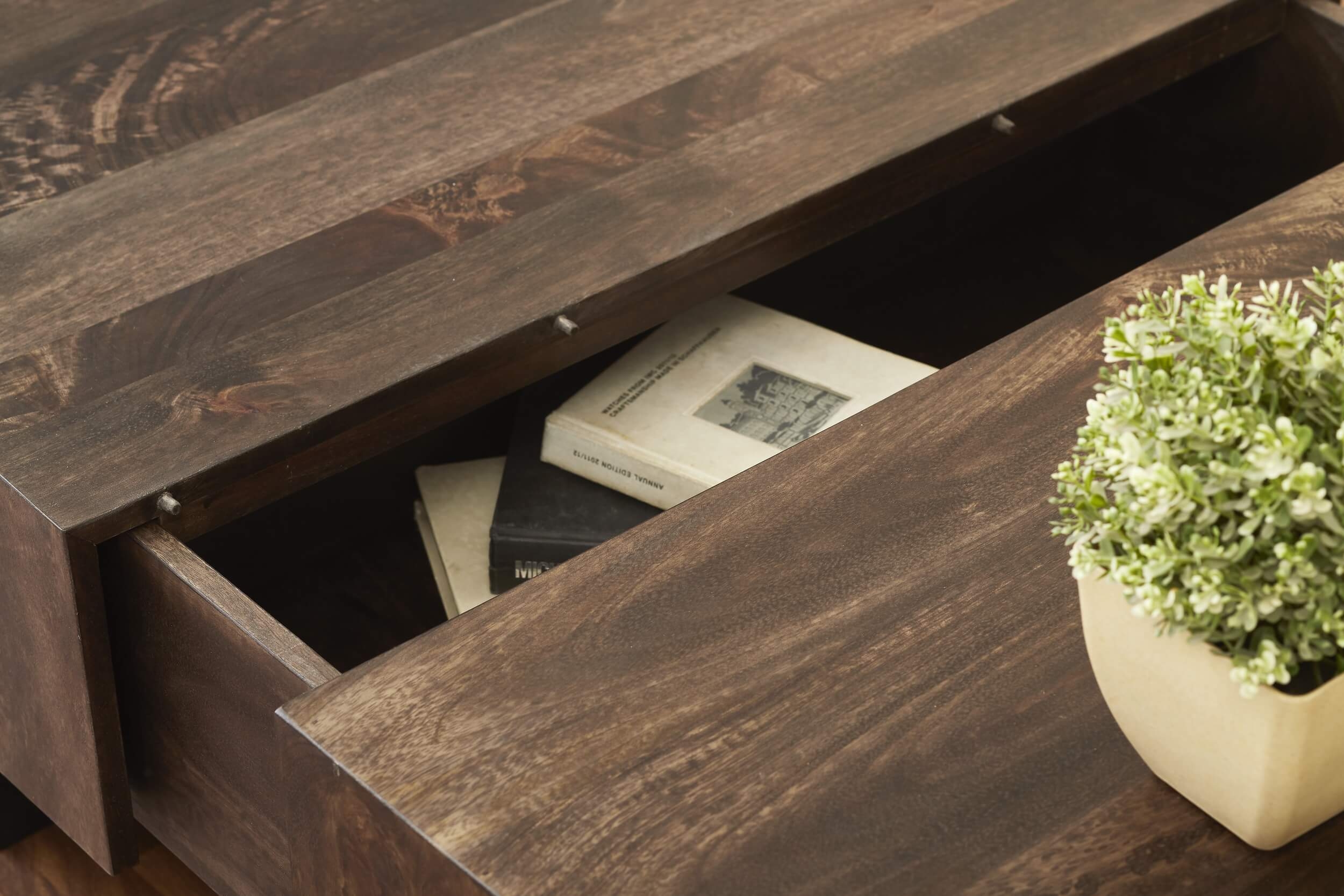 Glide Coffee Table with Sliding Top