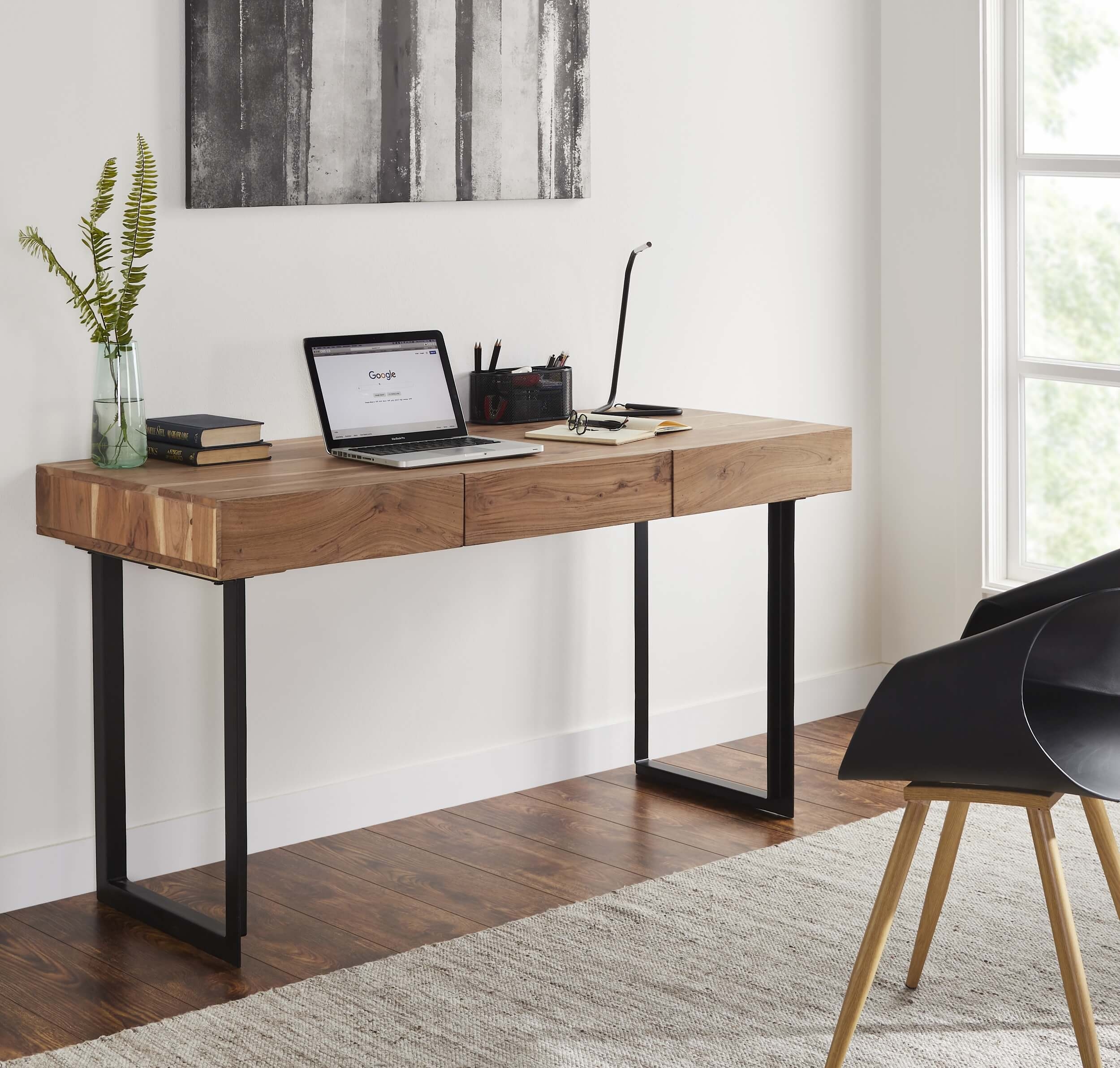 Glide 58" Office Desk w/ Storage