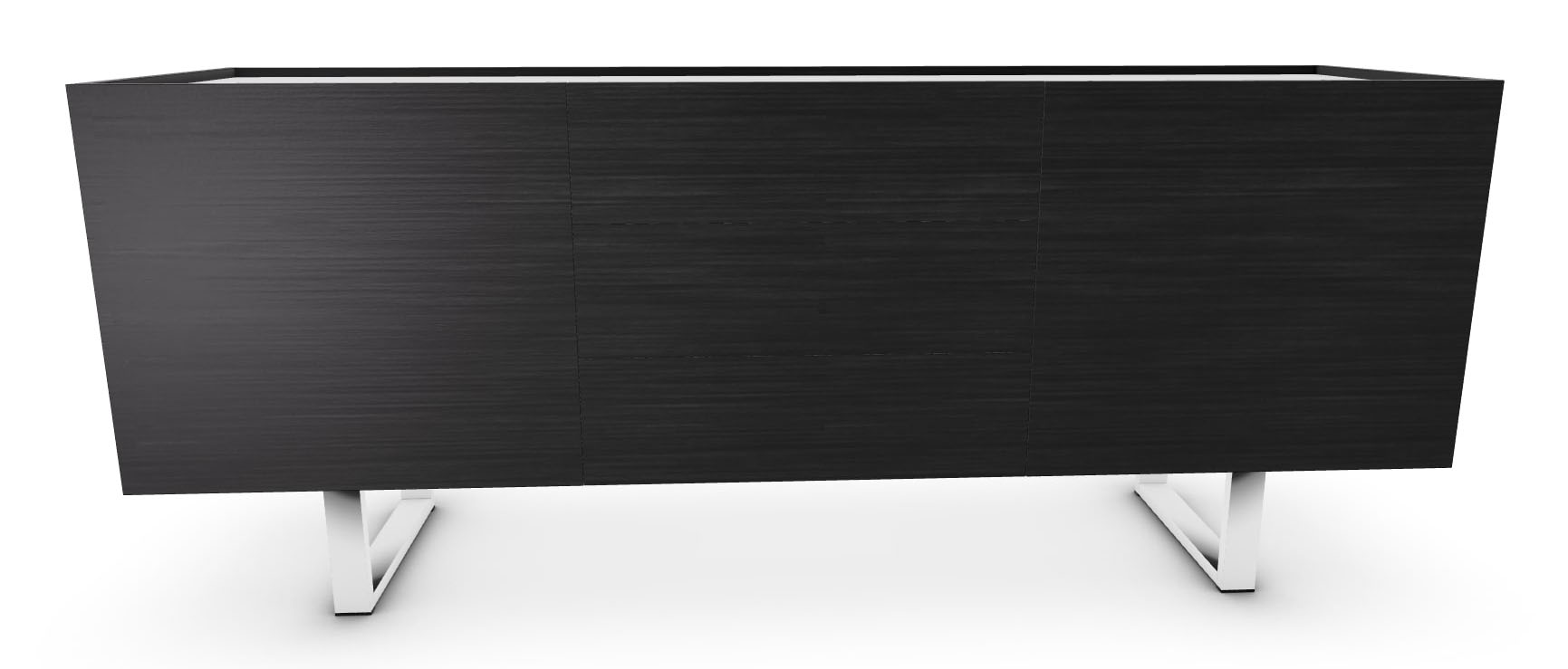 Horizon Ceramic/Wood/Metal Customizable Sideboard w/2 Doors & 3 Drawers & Metal Base