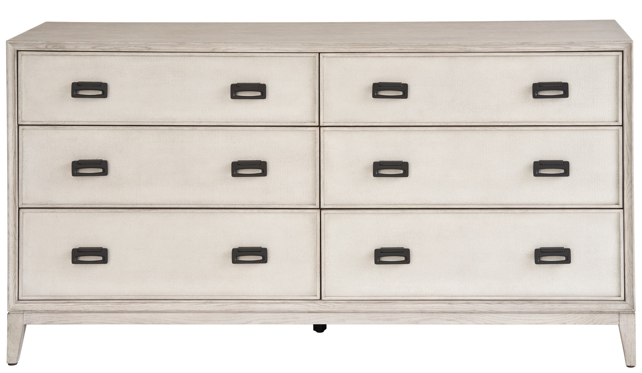Estelle Wood Double Dresser w/6 Drawers