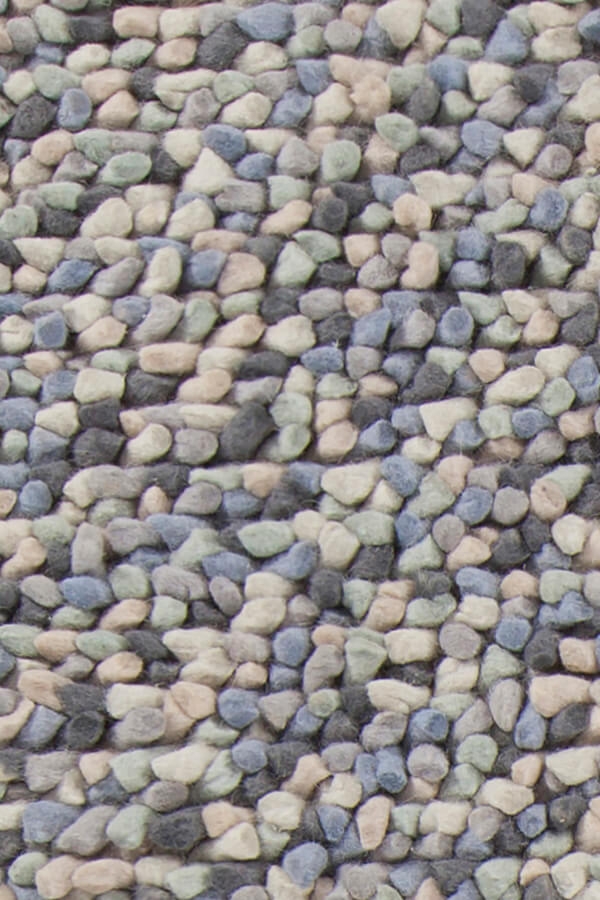 Gems Wool Rectangular Hand-woven Rug, 9' x 13'