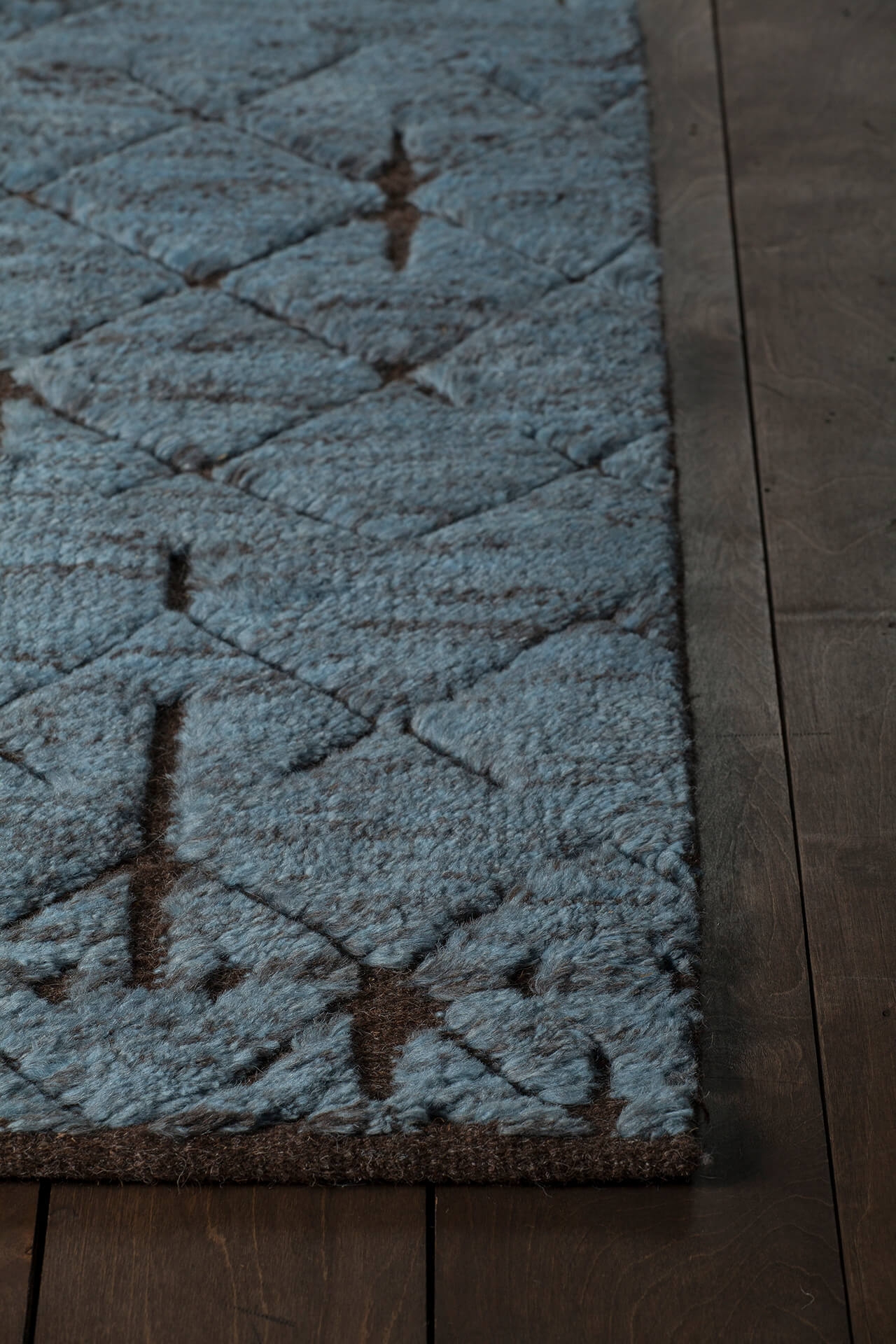 Genna Wool/Cotton Rectangular Hand-knotted Rug, 5' x 7'6"