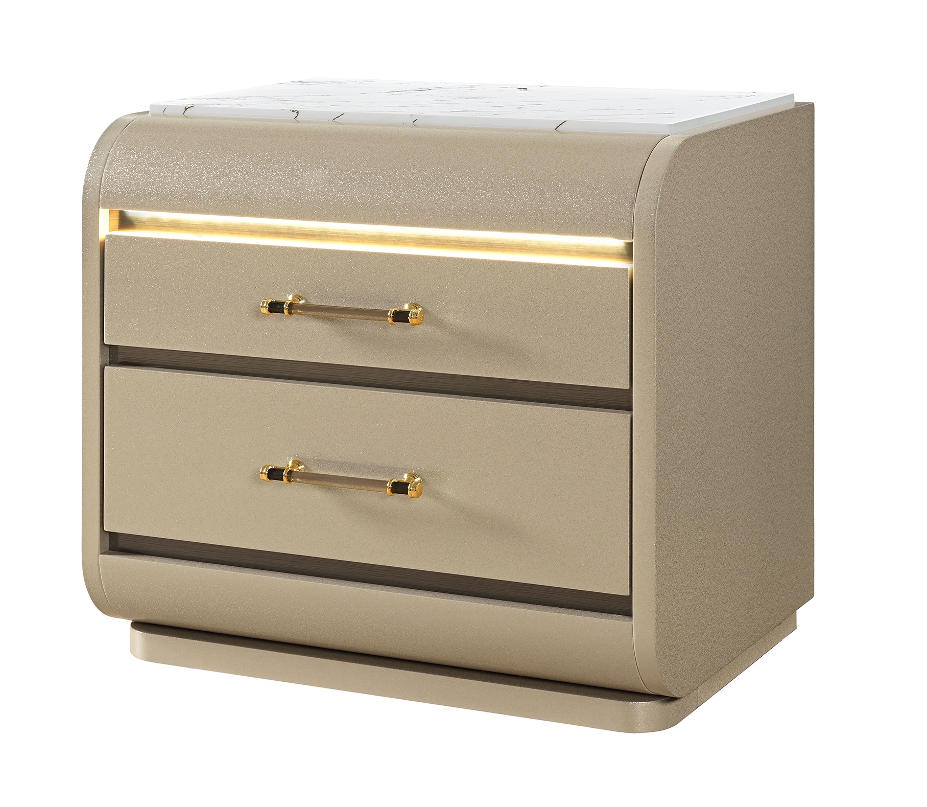Genesis Panel Bedroom Set with LED