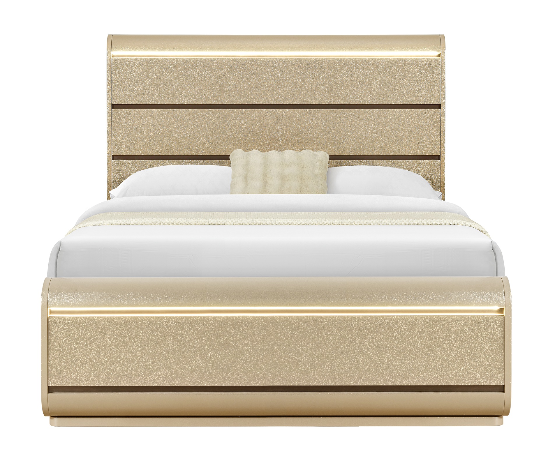 Genesis Panel Bedroom Set with LED