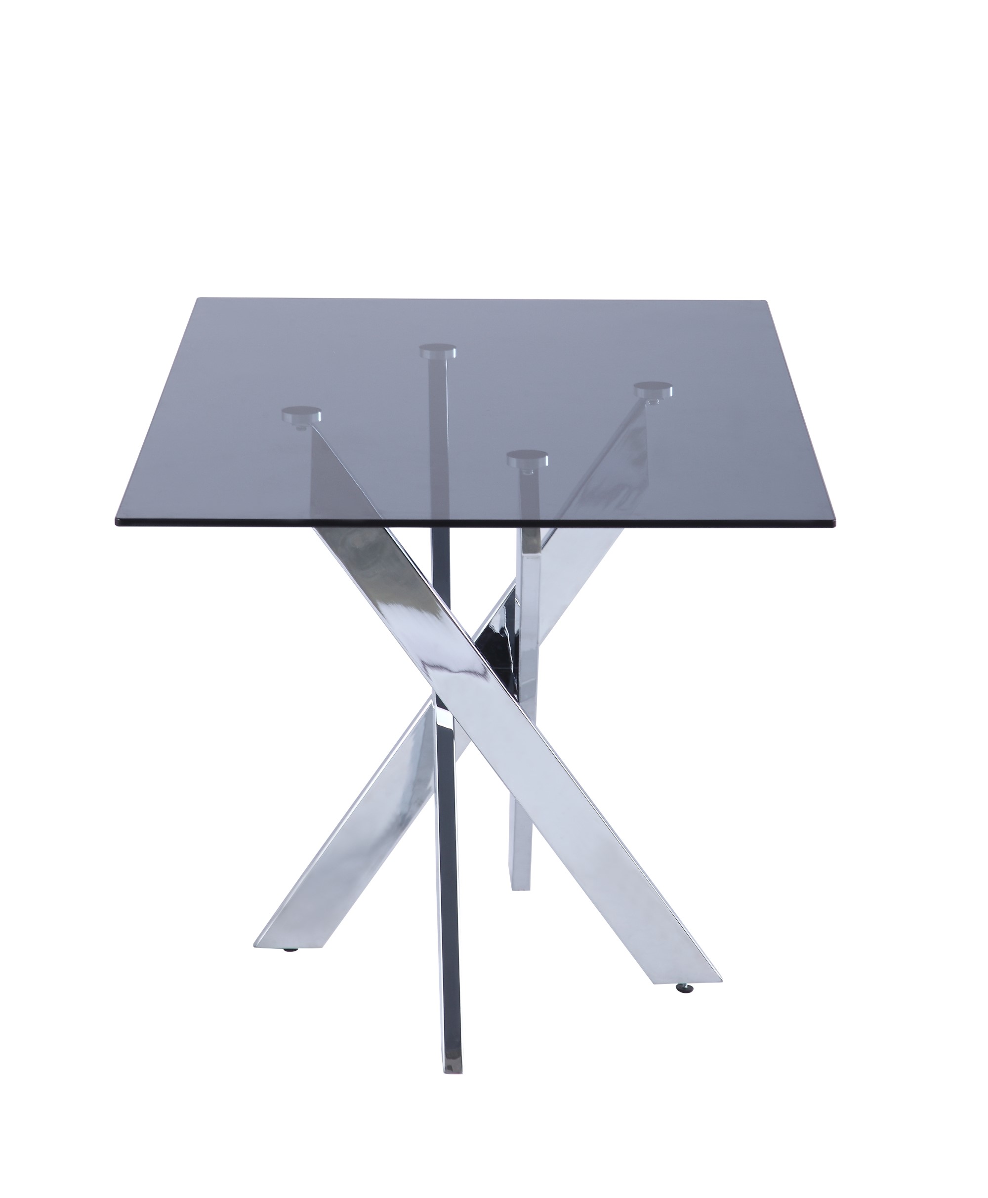 Genevieve Rectangular Glass Dining Table
