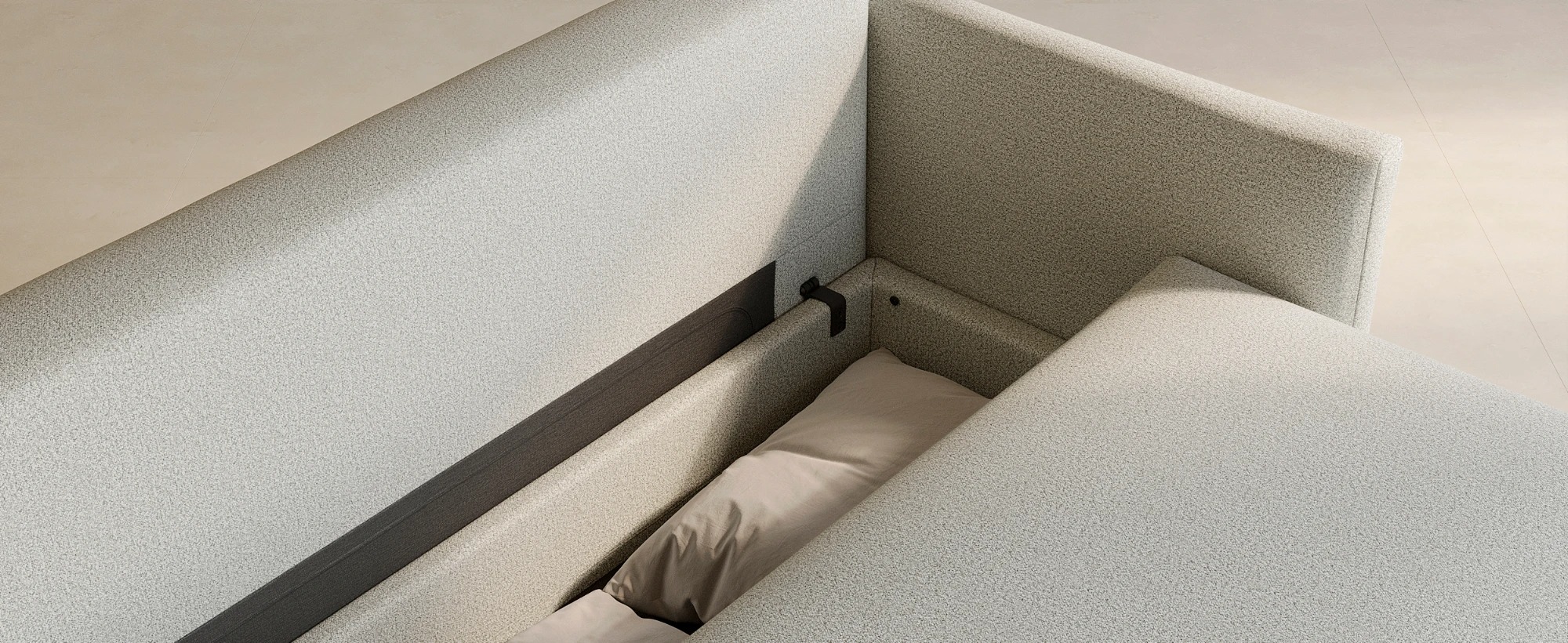 Tripi Fabric Sofa Bed