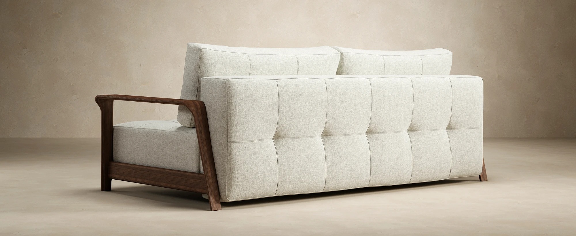 Ran Deluxe Excess Lounger Fabric Sofa Bed