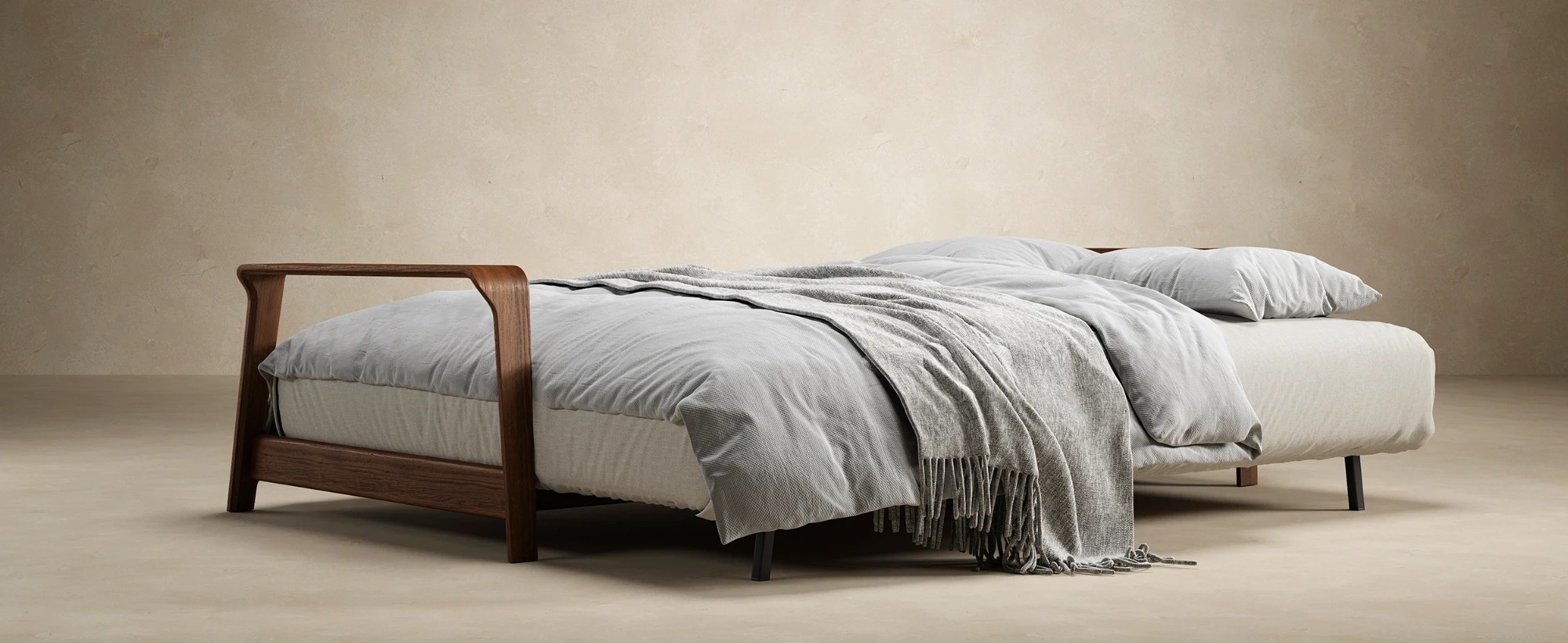 Ran Deluxe Excess Lounger Fabric Sofa Bed