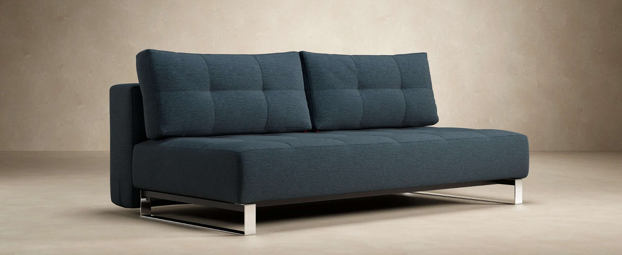 Supremax Deluxe Excess Lounger Fabric Sofa Bed