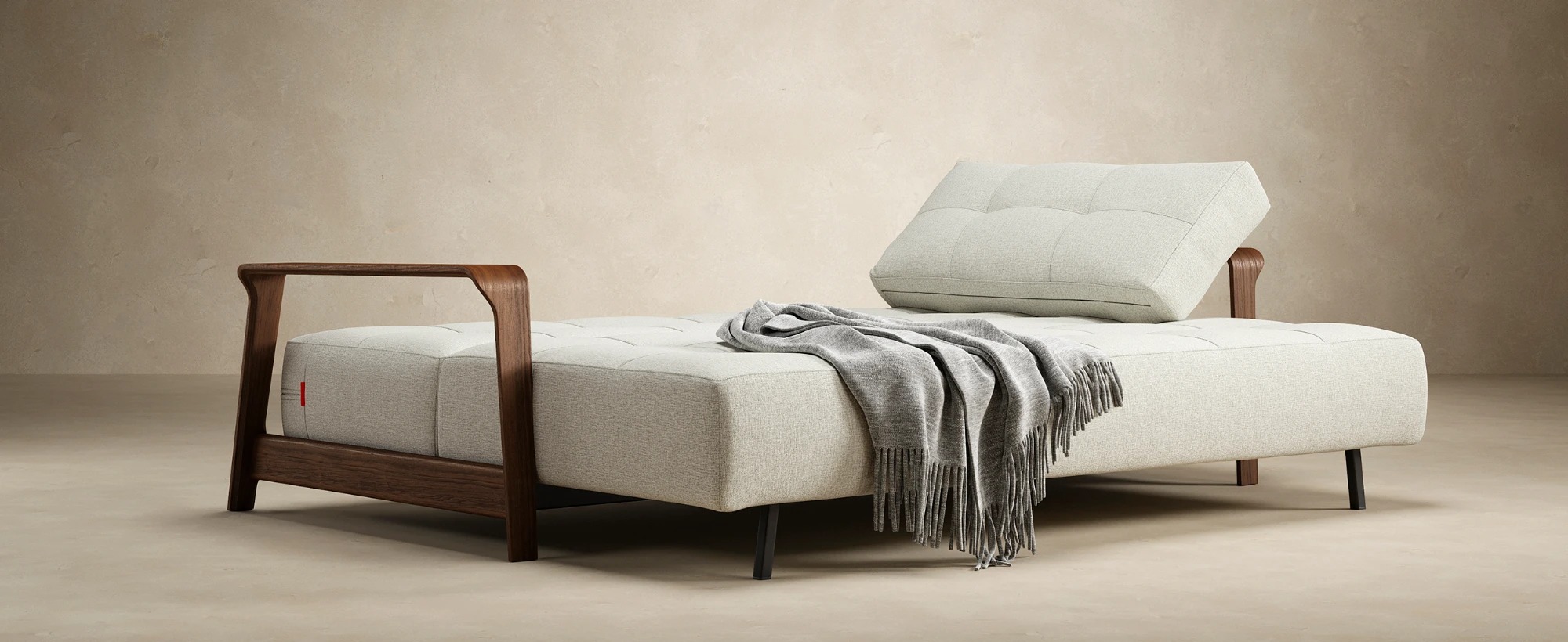 Ran Deluxe Excess Lounger Fabric Sofa Bed