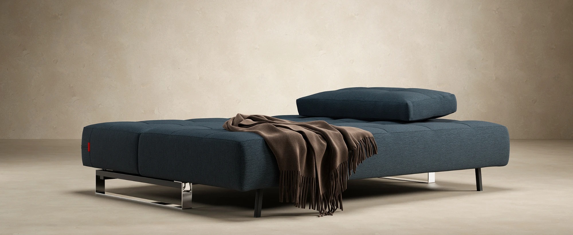 Supremax Deluxe Excess Lounger Fabric Sofa Bed