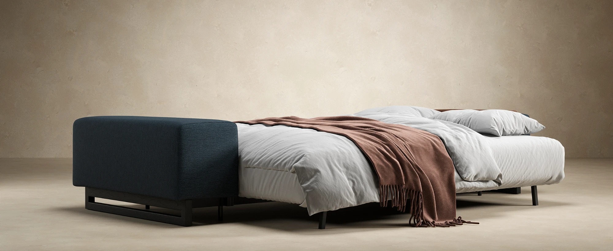 Grand Deluxe Excess Lounger Fabric Sofa Bed
