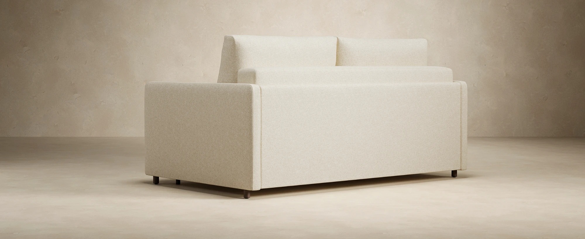 Neah Polyester Full Sofa Bed w/Slim Arm Rests