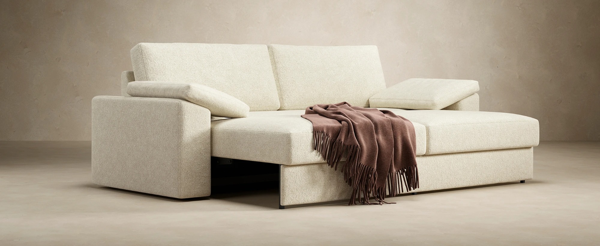 Vilander Polyester Full Sofa Bed w/Cushion Arms