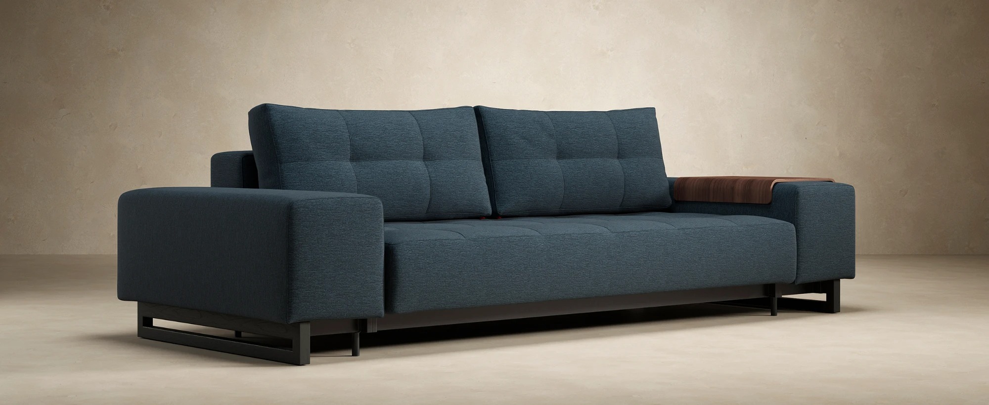 Grand Deluxe Excess Lounger Fabric Sofa Bed