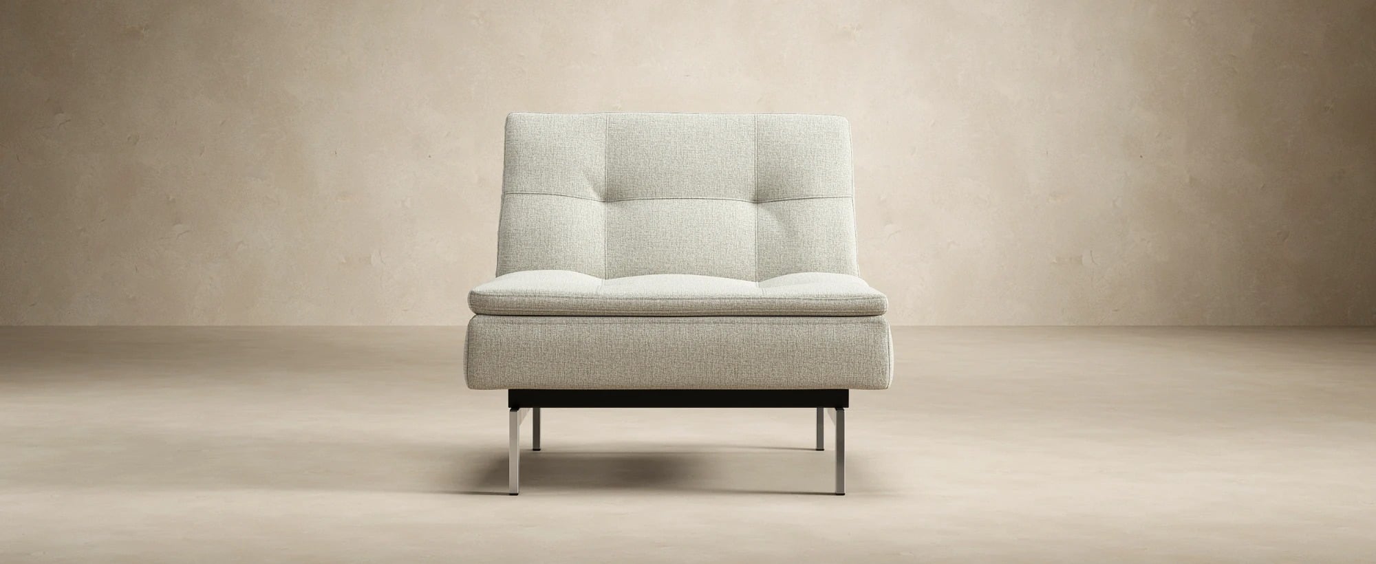 Dublexo Deluxe Fabric Chair w/Stainless Steel Legs