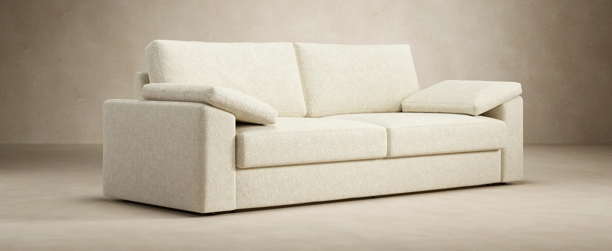 Folding Upholstered Functional Luxury Convertible Sofa Bed 3 Seater Sleeper Sofas