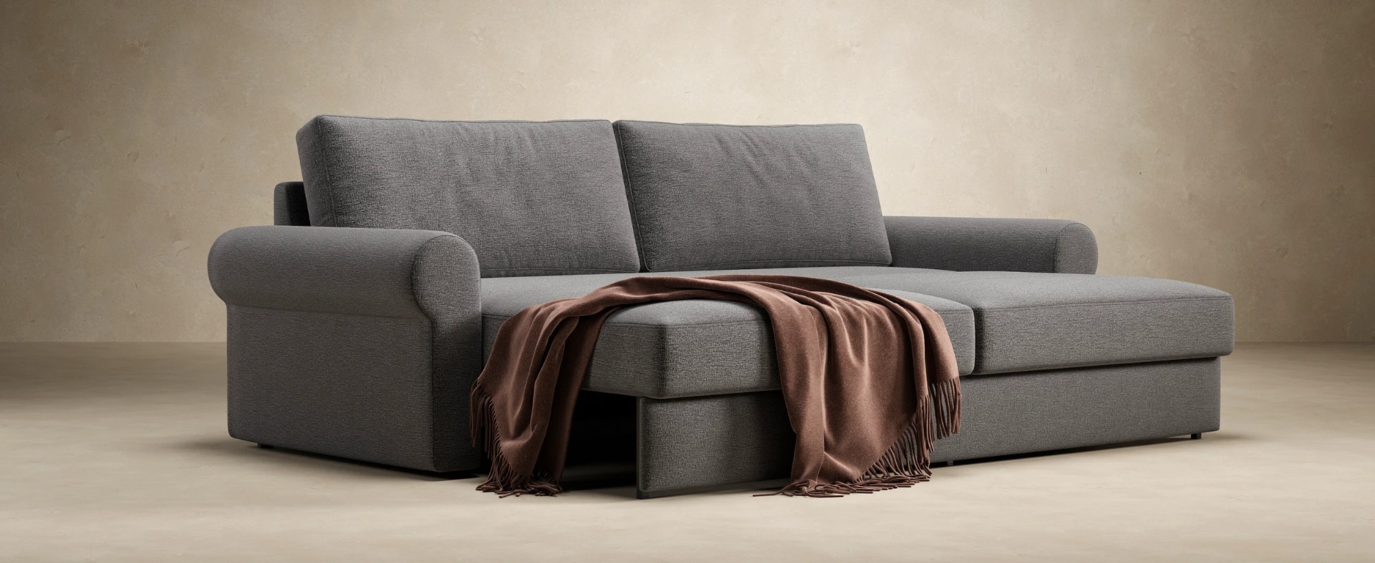 Vilander Roll Arms Sofa Bed