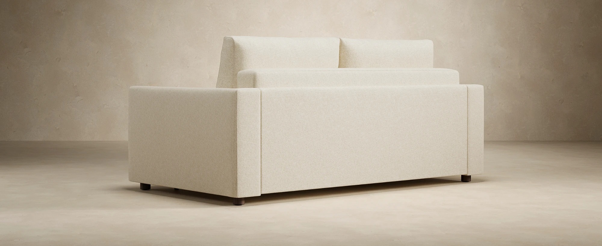Neah Polyester Full Sofa Bed w/Curved Arm Rests