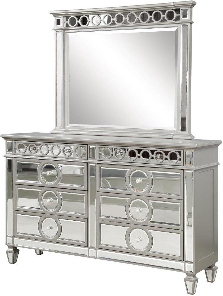 Symphony 6-Drawer Wood Veneer Dresser