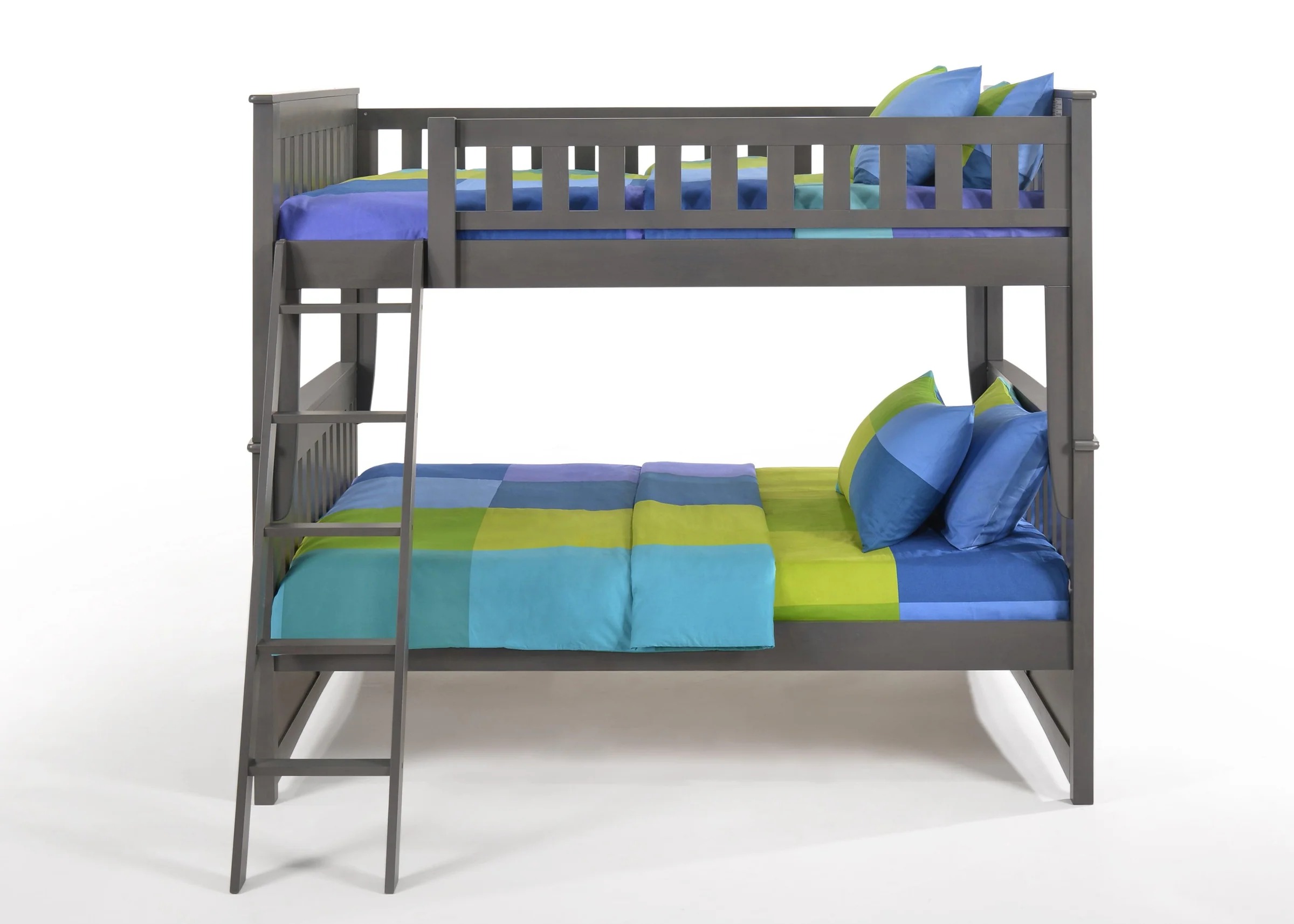 Ginger Wood Bunk Bed, Full/Full Size