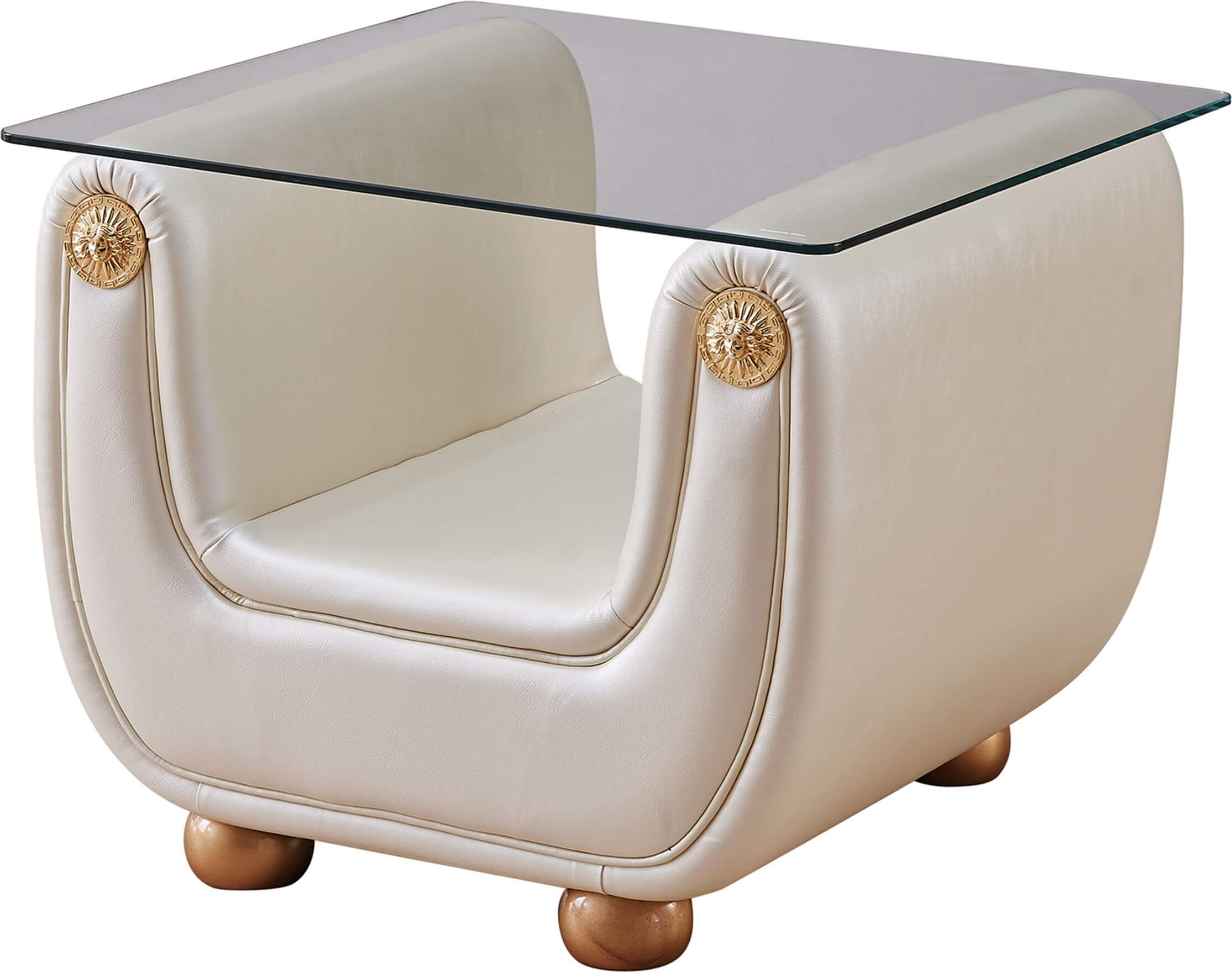Giza Glass End Table by ESF Furniture