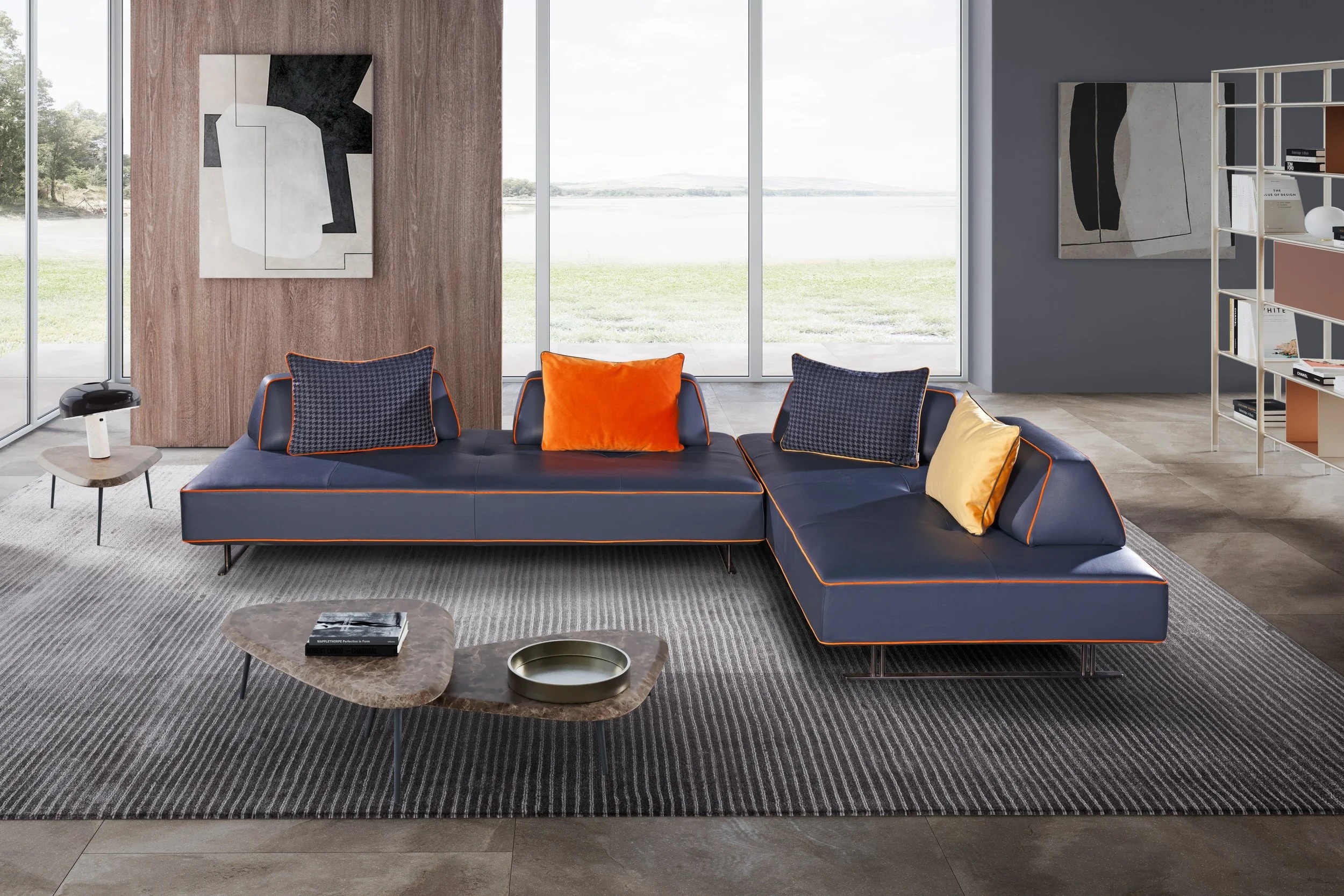Glamour Leather Sofa
