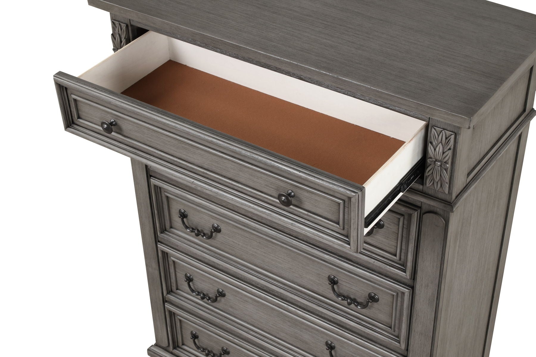 Grace Fabric/Wood Regular Bedroom Set