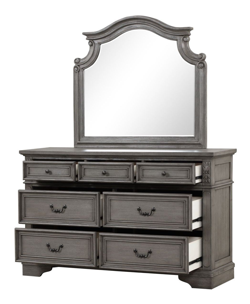 Grace 3-Drawer Wood Veneer Dresser