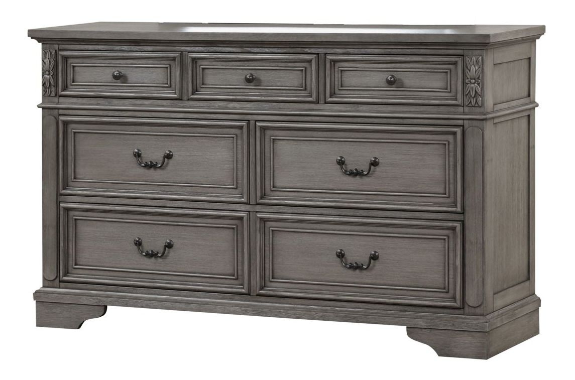 Grace Fabric/Wood Regular Bedroom Set