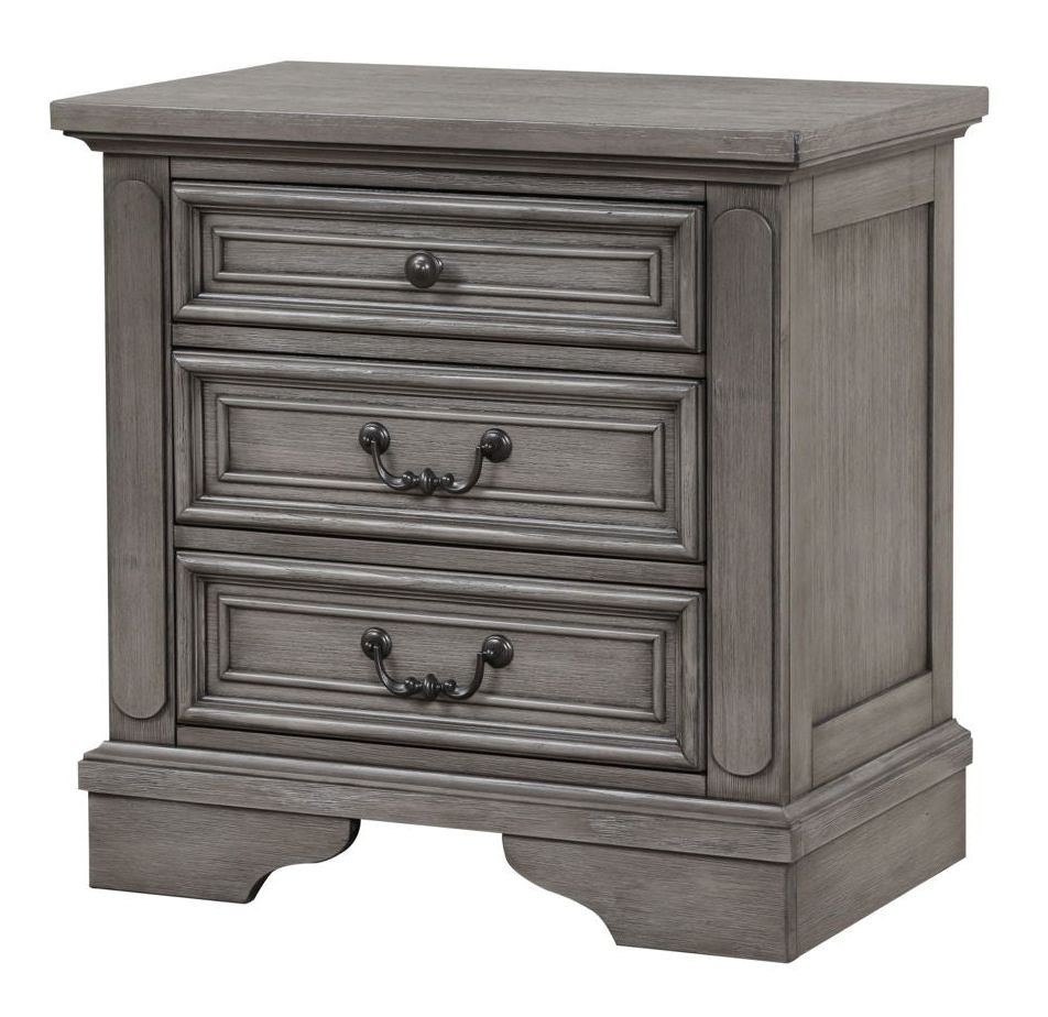 Grace Fabric/Wood Regular Bedroom Set