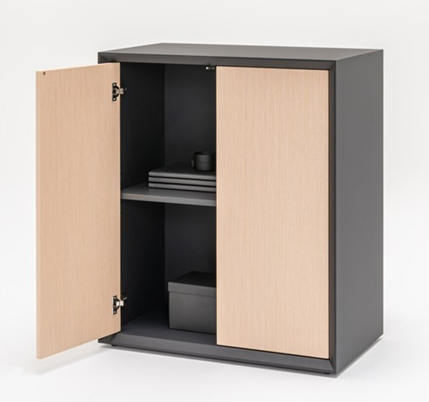 Gravity Office Storage Cabinet w/2 Doors