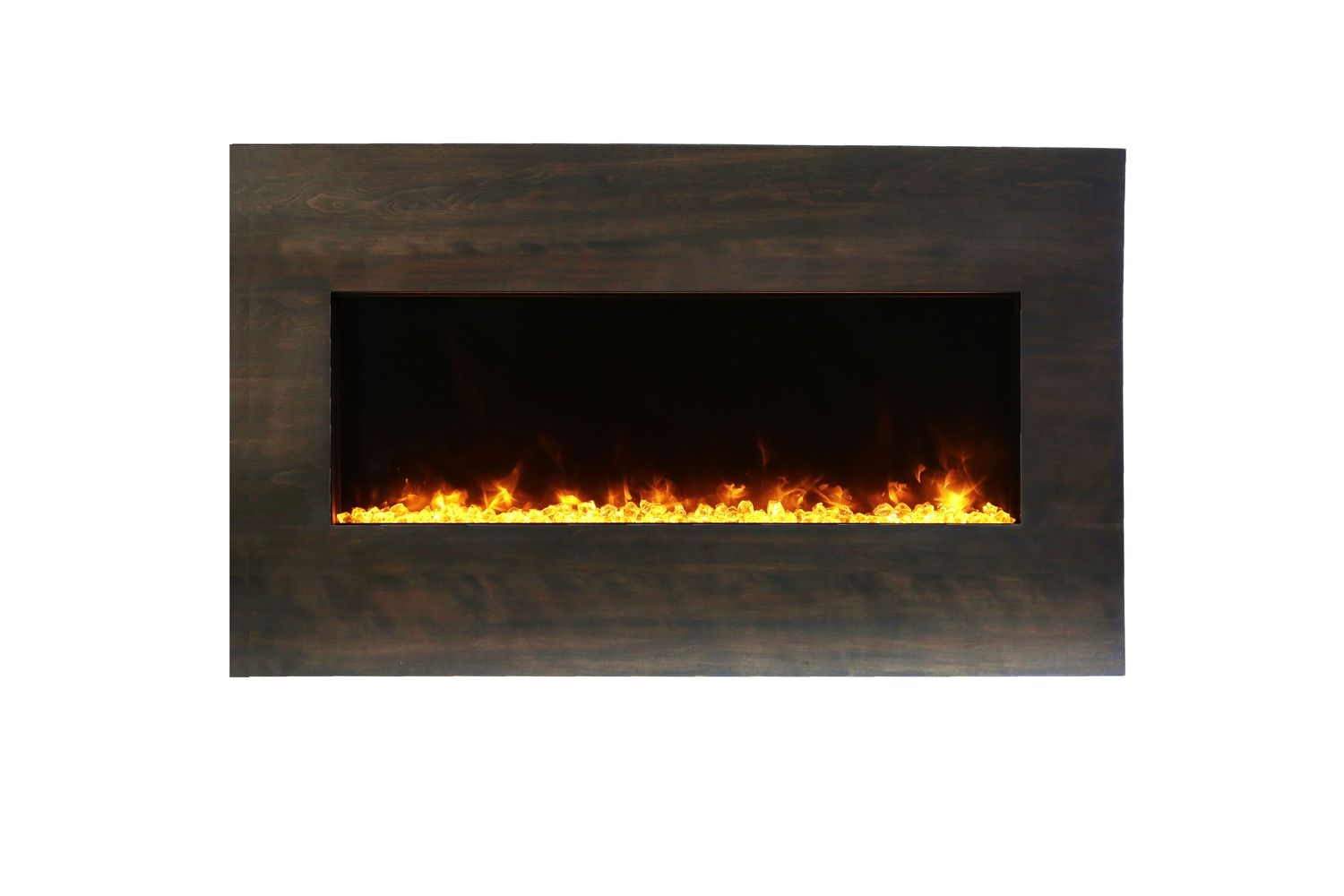 Panorama Extra Slim 40" Glass Electric Fireplace