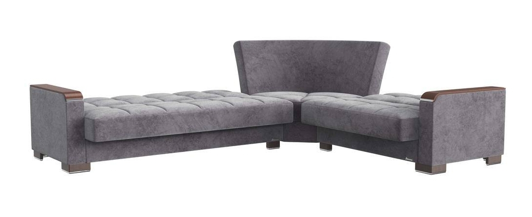 Armada X Customizable Fabric Convertible L-Shaped Sectional Sofa, Composition 1