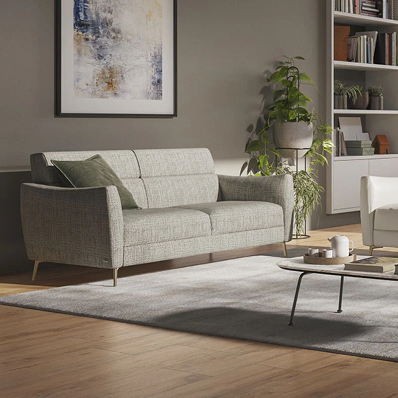 Greg Fabric/Leather Sofa
