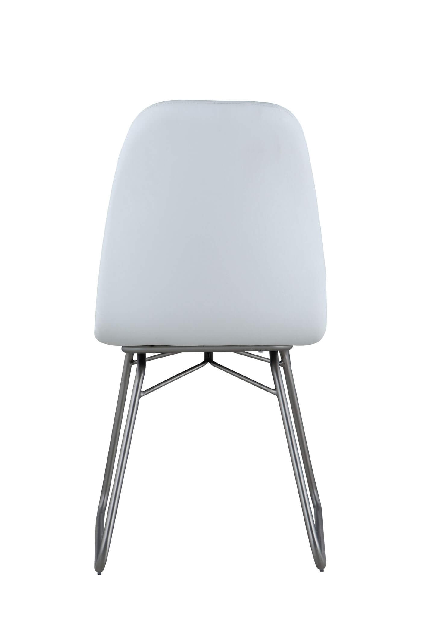 Gretchen Curved Back Sled PU Side Chair